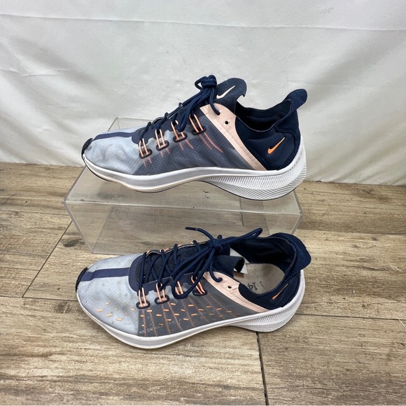 Nike‎ Womens EXP X14 AO3170-401 Blue Orange Running Shoes Sneakers Sz 9 M - Picture 4 of 9